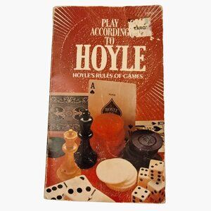 Play According to Hoyle Rules of Games Book 1974 Paperback Book Vintage Signet